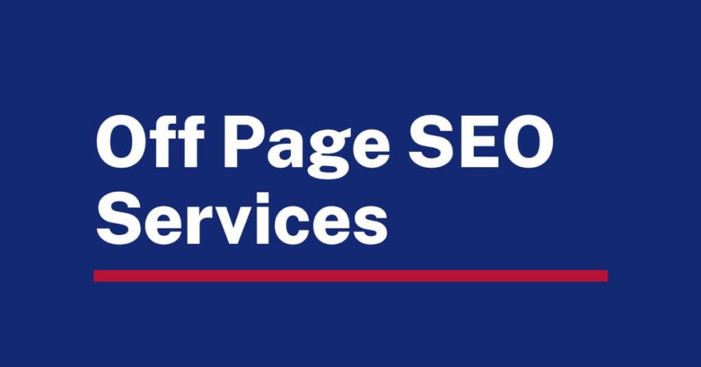 off page seo Servicies